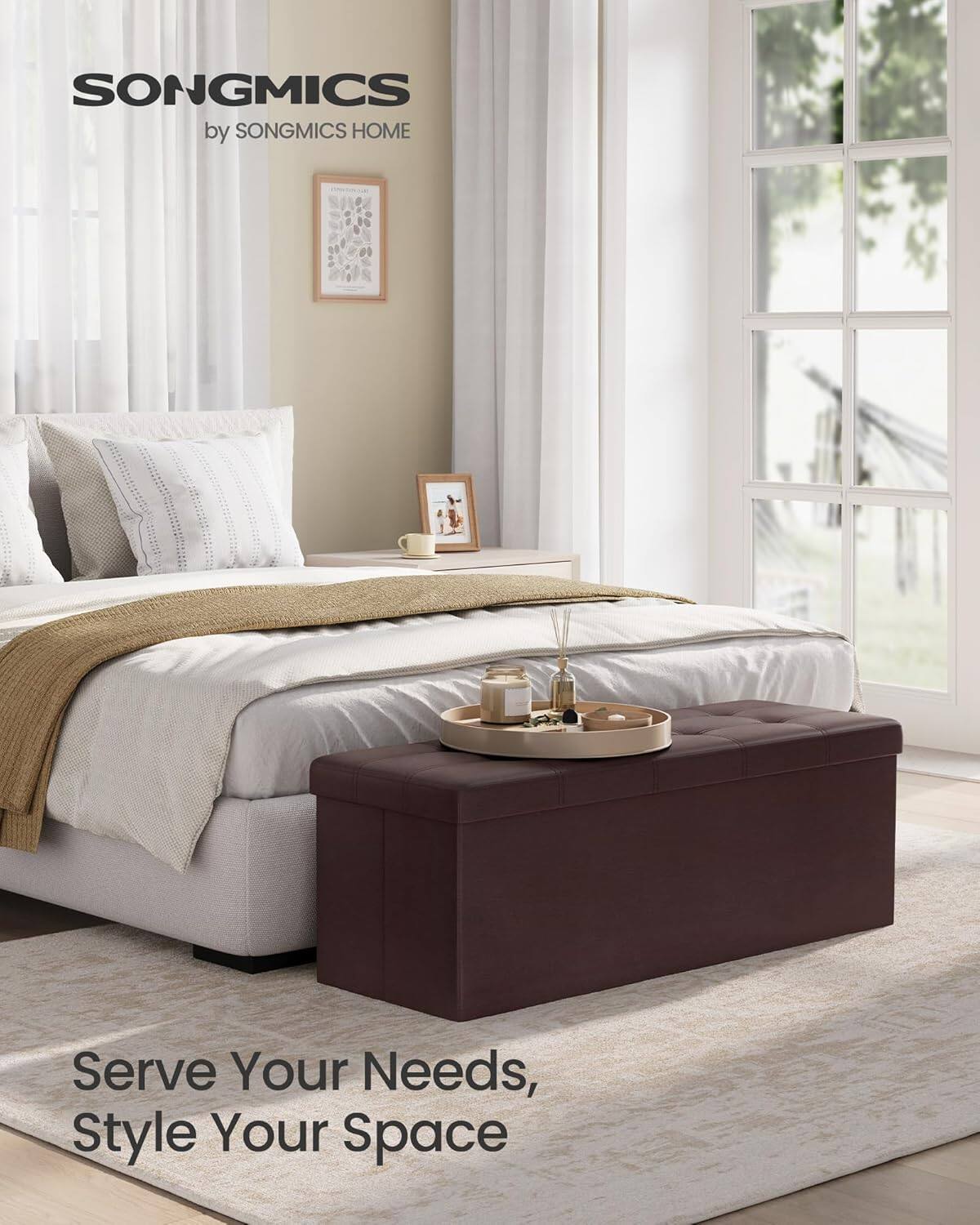 SONGMICS  
by SONGMICS HOME  

Serve Your Needs,  
Style Your Space