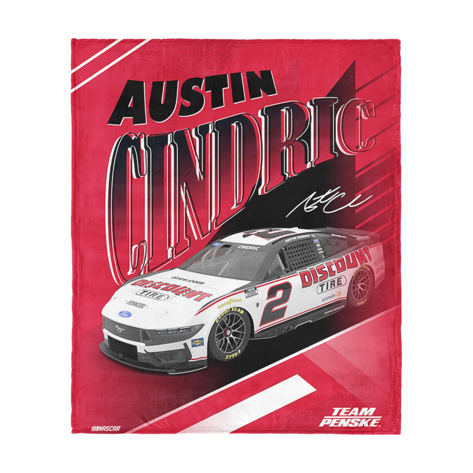 Northwest - Austin Cindric Comet Car 34" x 40" Silk Touch Throw Blanket - Multicolor
