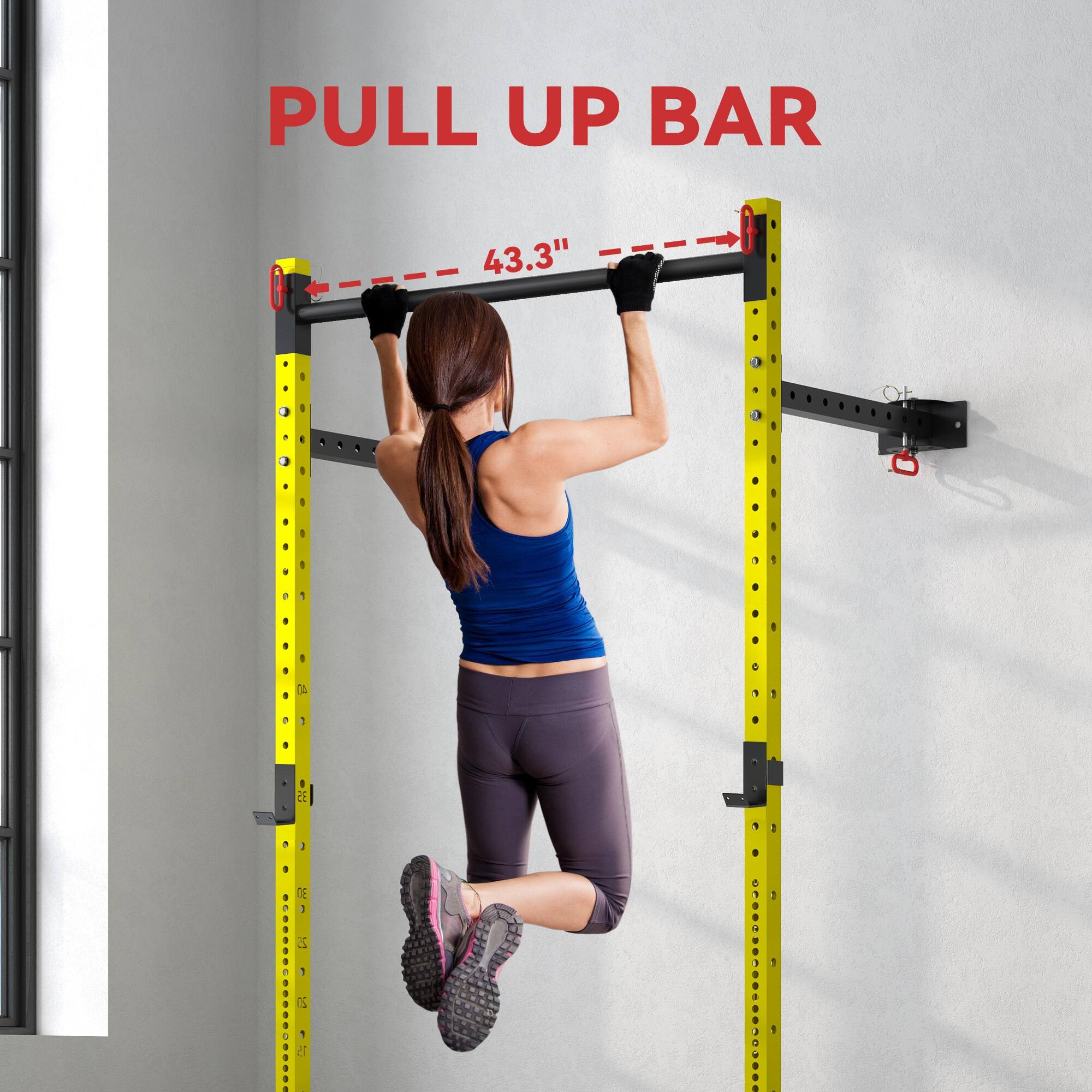PULL UP BAR  
43.3"