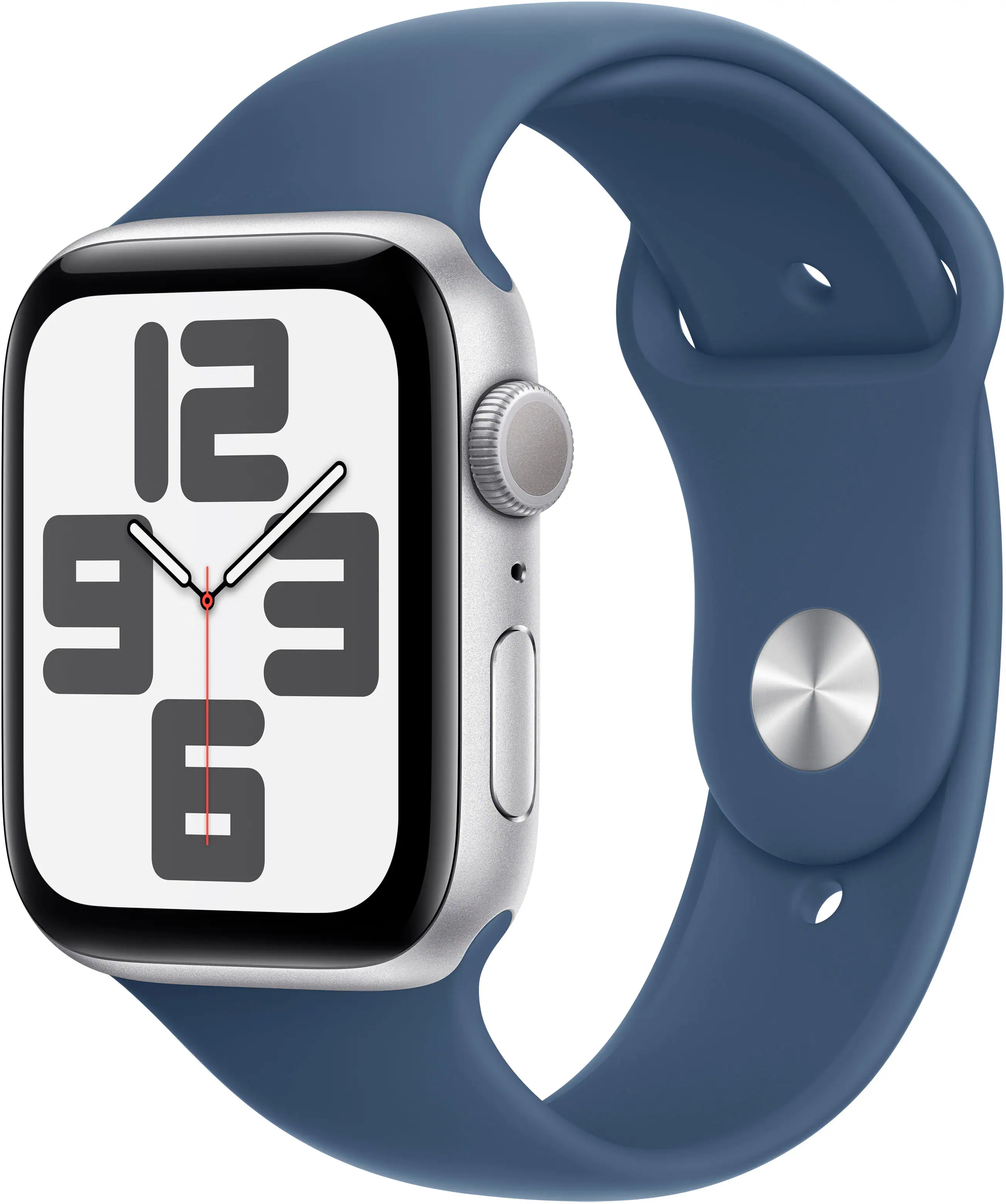 Silver - Aluminum - Sport Band - Denim