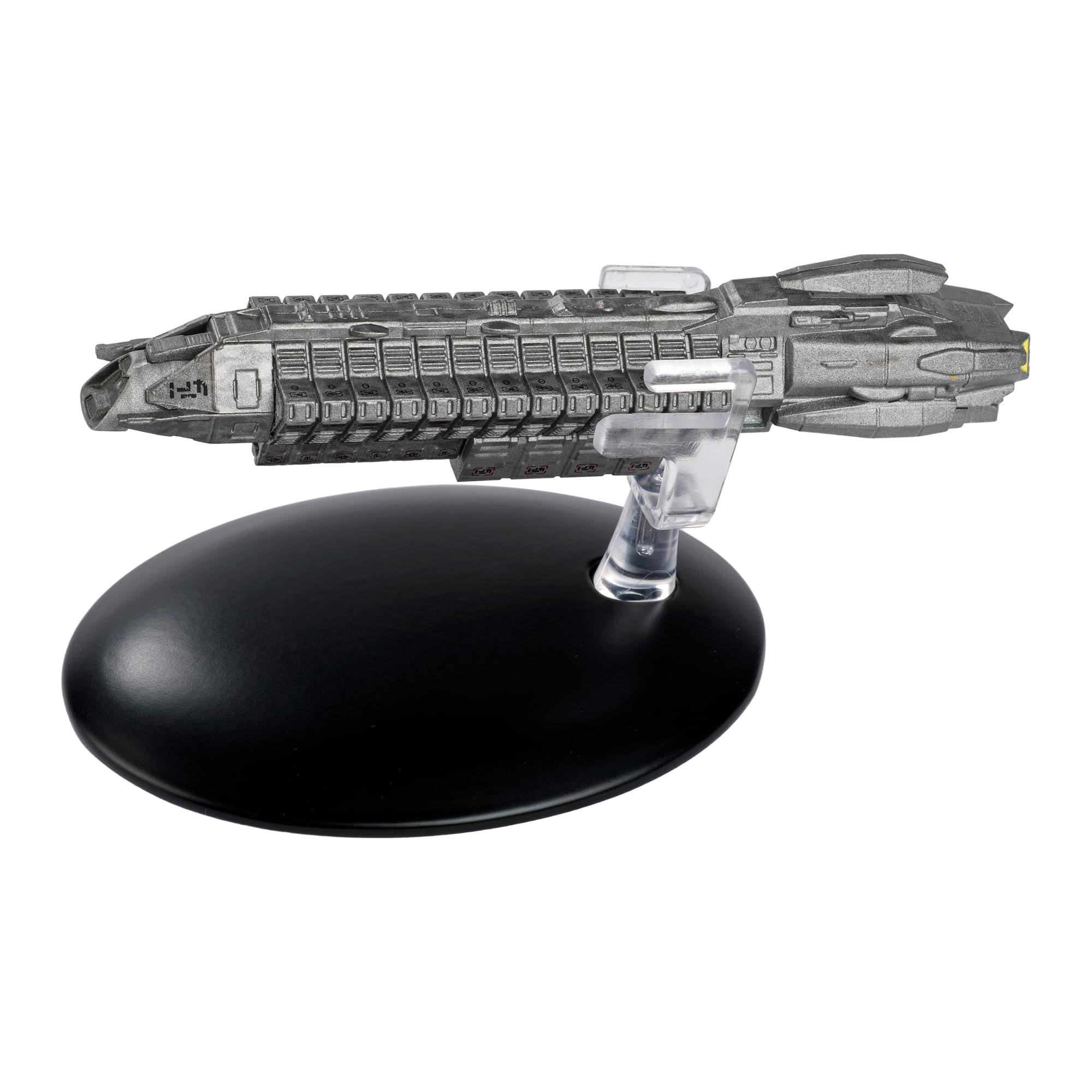 Alt View 10. Eaglemoss - Eaglemoss Star Trek Starship Replica | Axanar Cargo Ship - Silver.