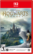 The image features a video game called "Hogwarts Legacy" for the Nintendo Switch. The game is rated "Teen" and is developed by Portkey Games. The game requires a full 24 GB download via the internet, as indicated on the back of the game. The game card is designed by Warner Bros. Games and is part of the Nintendo Switch game system.