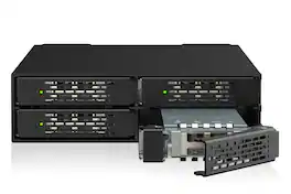Icy Dock - ToughArmor 4-Bay PCIe 5.0 U.2/U.3 NVMe SSD Mobile Rack Enclosure for 5.25" Bay