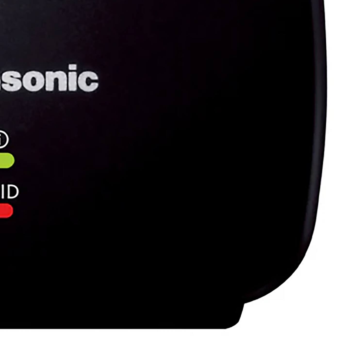 Back. Panasonic - Panasonic Cordless Phone Range Extender for DECT 6.0 Plus Cordless Phone Systems, Black (KX-TGA407B) - Black.