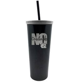 Great American Products - North Carolina Tar Heels 24oz. Onyx Skinny Tumbler - Multicolor