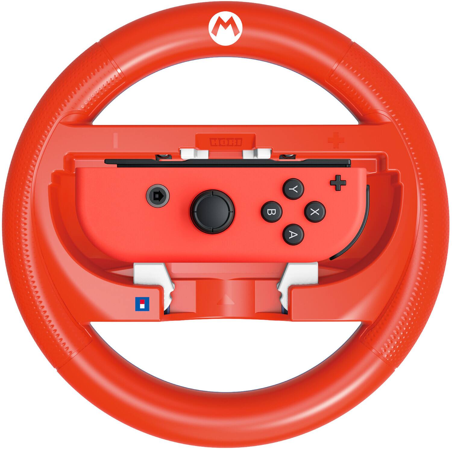 Alt View 4. Hori - Switch 2 Accessory: Racing Wheel Attachment-HORI Mario Kart Racing MARIO Edition:Officially Licensed - Multicolor.