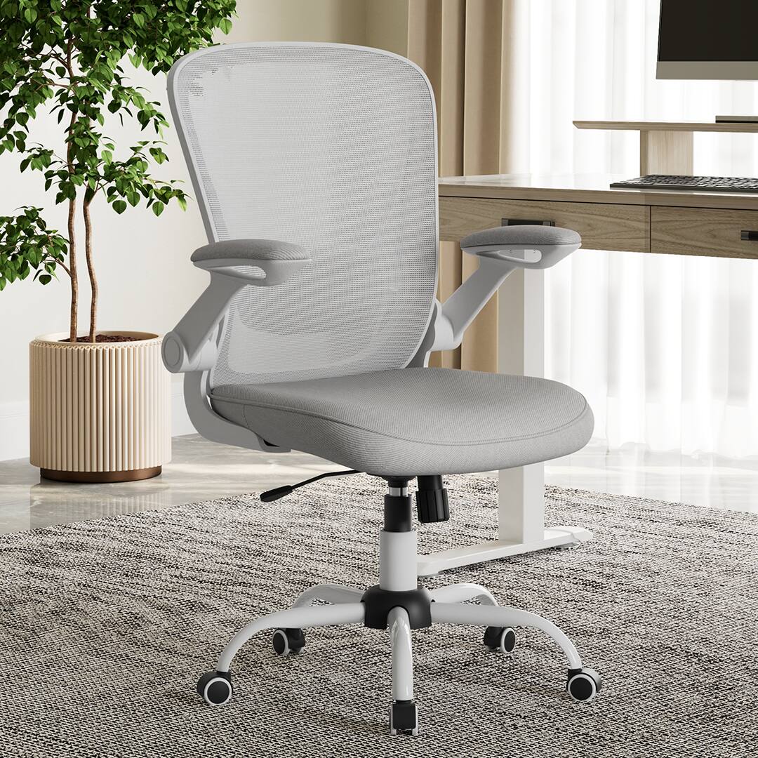 Angle. Eureka Ergonomic - Ergonomic Mesh Office Chair with Adjustable Lumbar Support - Grey.