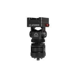 Atomos - Cold Shoe Mount with Quick Release Plate for Monitors and Microphones