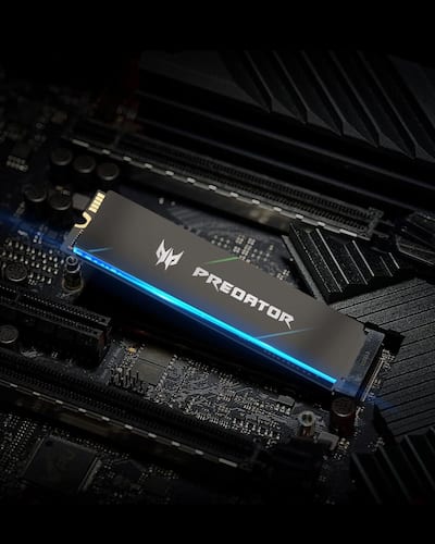 Acer BL.9BWWR.105 Predator GM7000 1TB NVMe Gen4 Gaming SSD, M.2 Acer BL.9BWWR.105 Predator GM7000 1TB NVMe Gen4 Gaming SSD, M.2