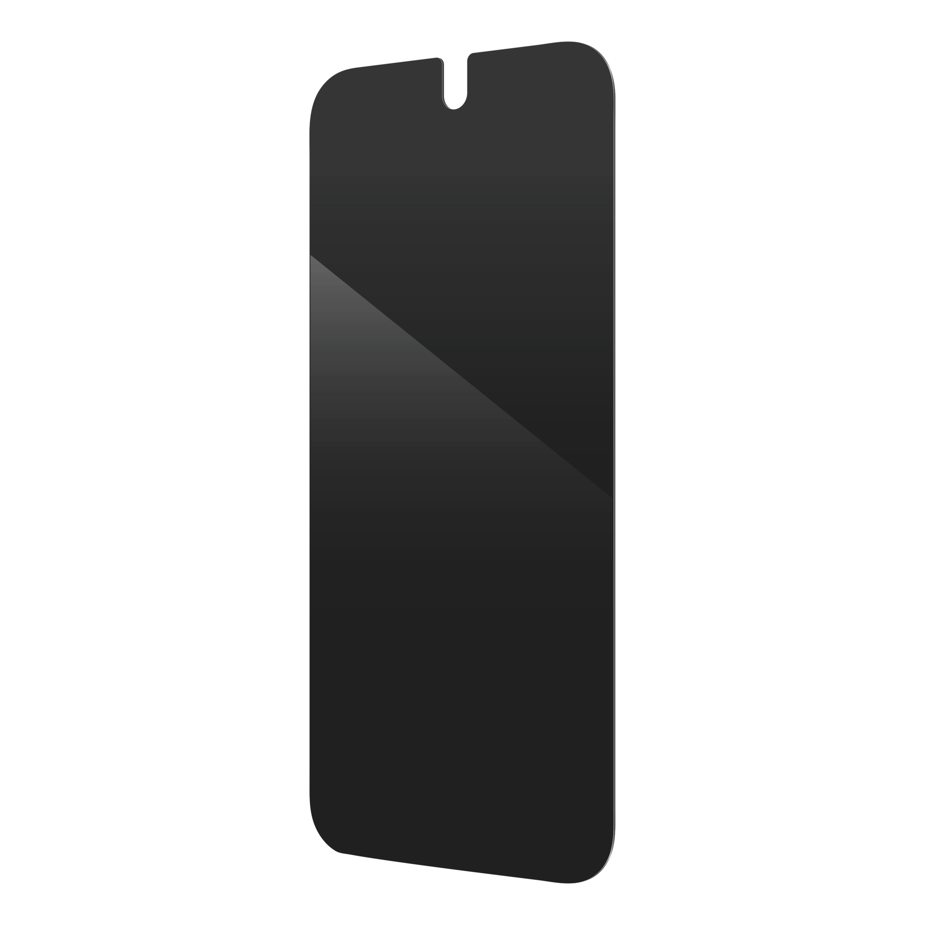 Left. ZAGG - Glass Fusion Privacy Screen Protector for Google Pixel 9/9 Pro - Clear.