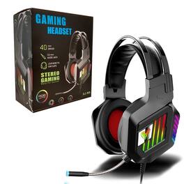 Reiko - Rgb Light Gaming Headset Ps4 Headset, Xbox One Headset With Noise Canceling Mic Pc Headset With Stereo Surround Sound - Black