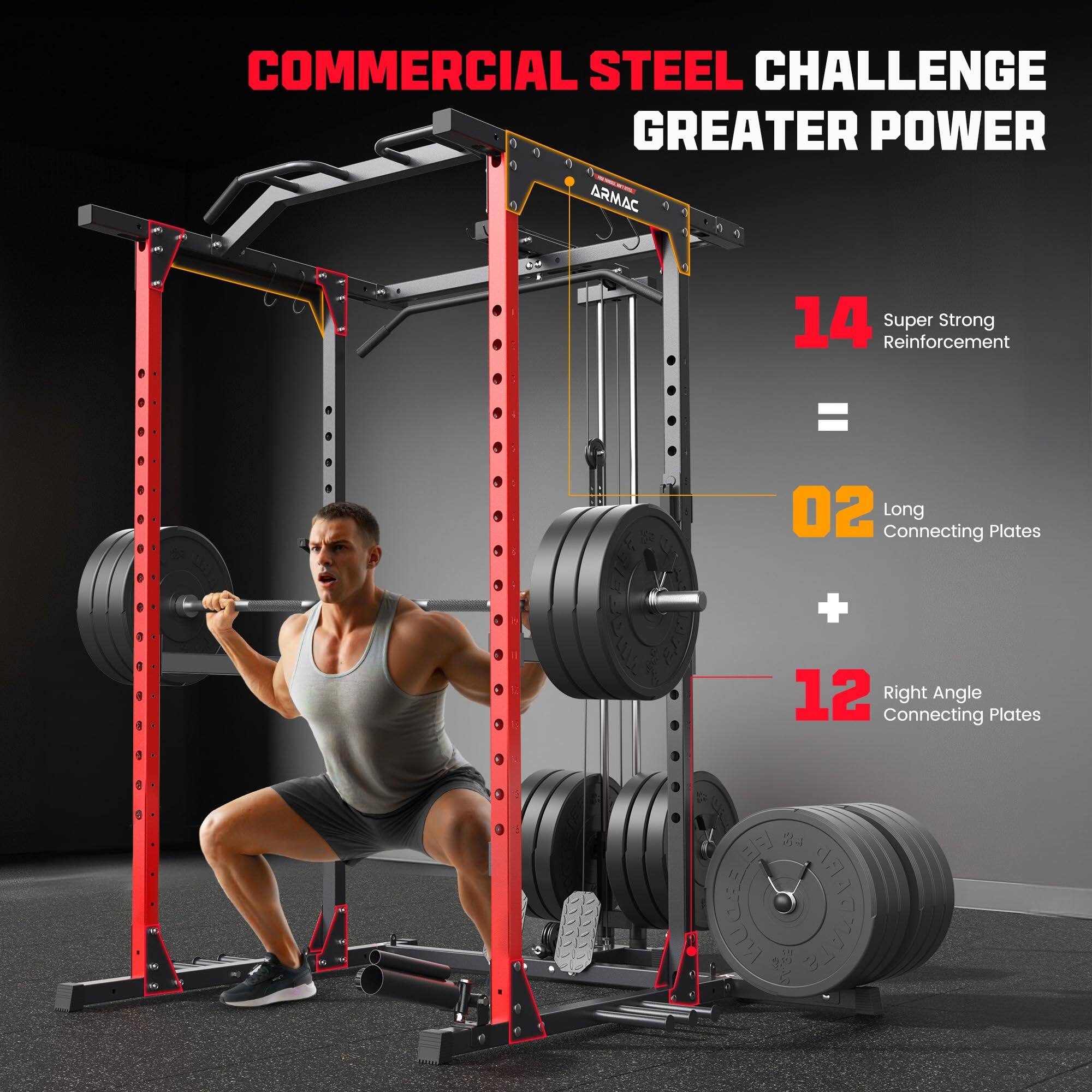 COMMERCIAL STEEL CHALLENGE GREATER POWER

ARMAC 14 Super Strong Reinforcement = 02 Connecting Long Plates + 12 Right Angle Connecting Plates