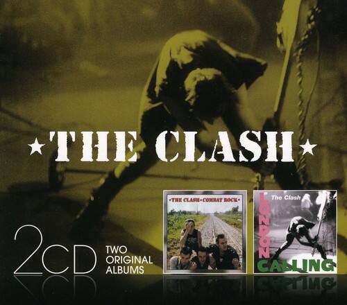 THE CLASH  
2CD  
TWO ORIGINAL ALBUMS  
THE CLASH - COMBAT ROCK  
The Clash  
CALLING  
COURTING
