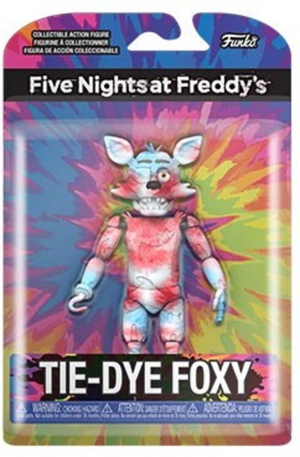 Funko - ACTION FIGURES: Five Nights at Freddy's TieDye- Foxy (FNAF) - Collectibles - Multicolor