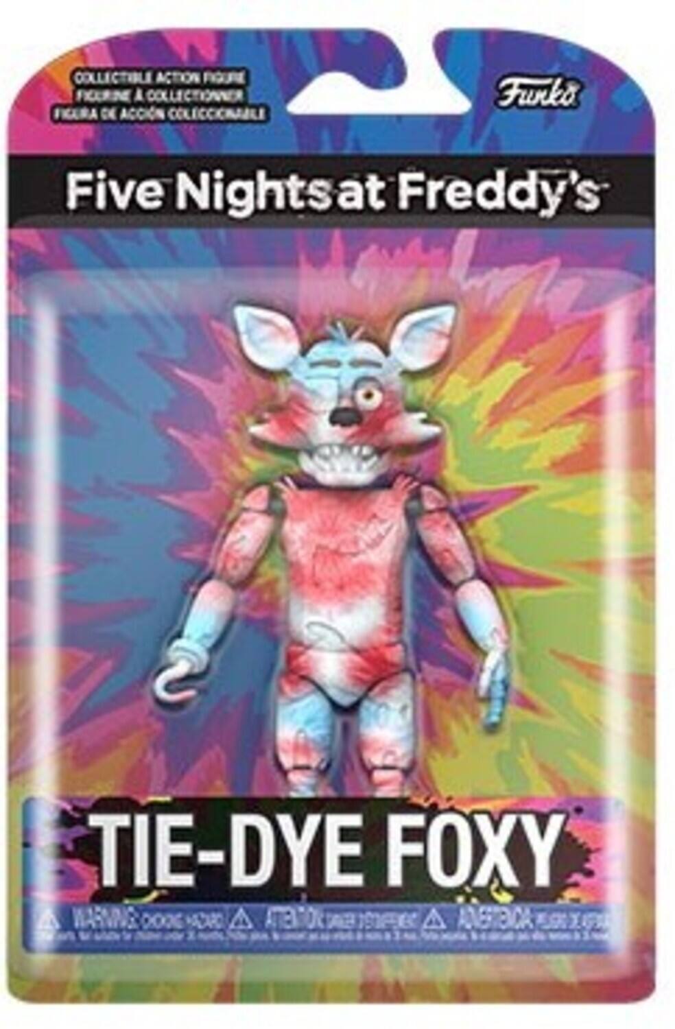 Funko - ACTION FIGURES: Five Nights at Freddy's TieDye- Foxy (FNAF) - Collectibles - Multicolor
