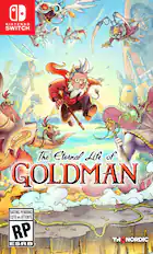 The Eternal Life of Goldman is a video game for the Nintendo Switch console. The game has not yet been rated by the ESRB, and it is currently in development. The game is being created by Thq Nordic.