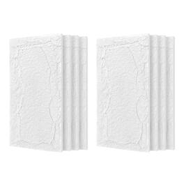 Boyel Living - 8-Pack 23.62-in x 47.24-in 3D Faux Stone Polyurethane Wall Panel - Natural