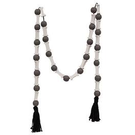 BreeBe - Bones & Bead Garland - Black, White