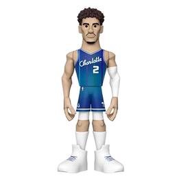 Charlotte Hornets NBA Funko Gold 5 Inch Vinyl Figure | LaMelo Ball - Blue/White