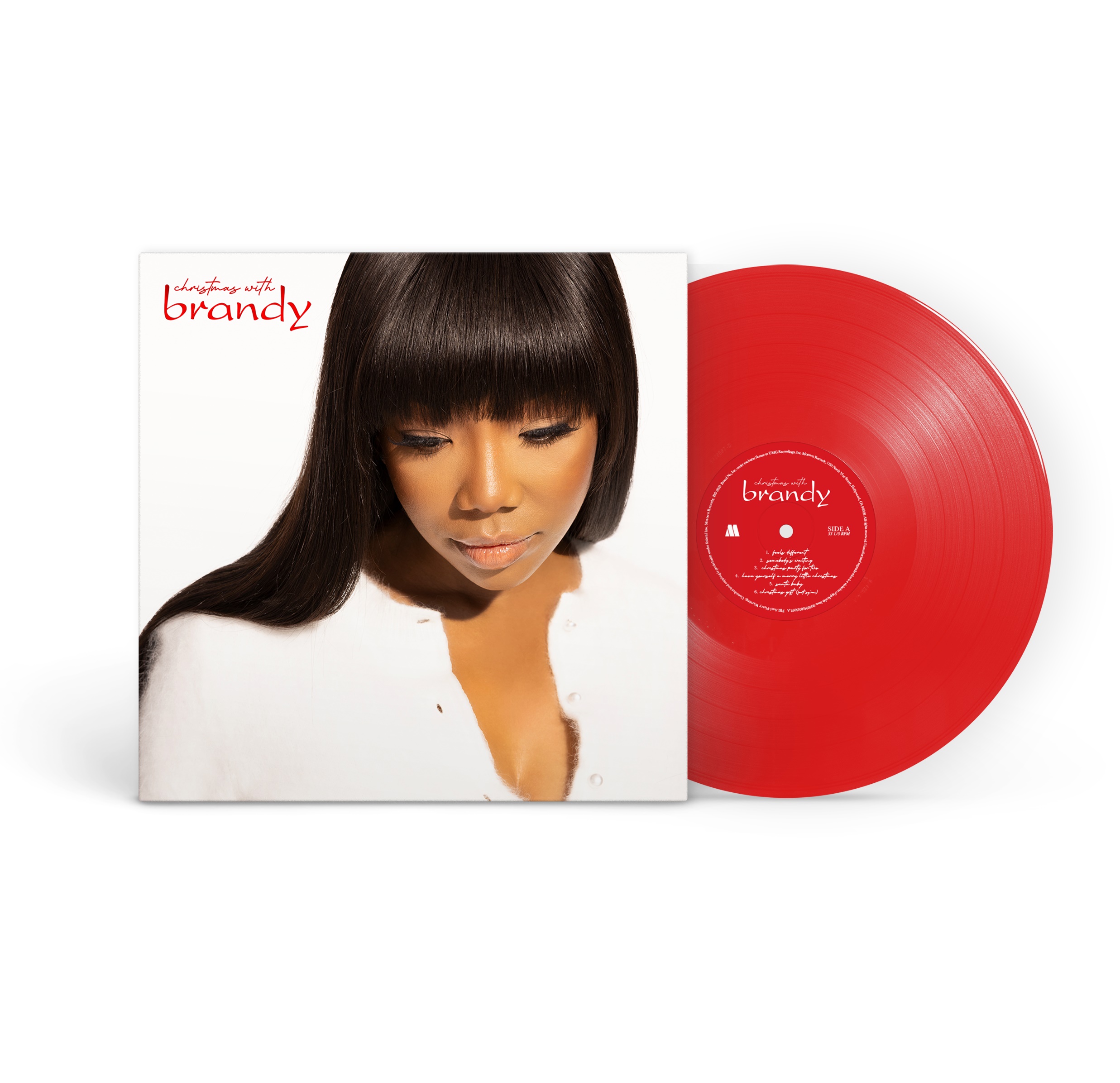 Christmas With Brandy [Red LP] [LP] VINYL - Best Buy