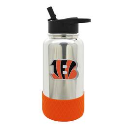Great American Products - Cincinnati Bengals 32oz. Team Color Chrome Hydration Bottle - Multicolor