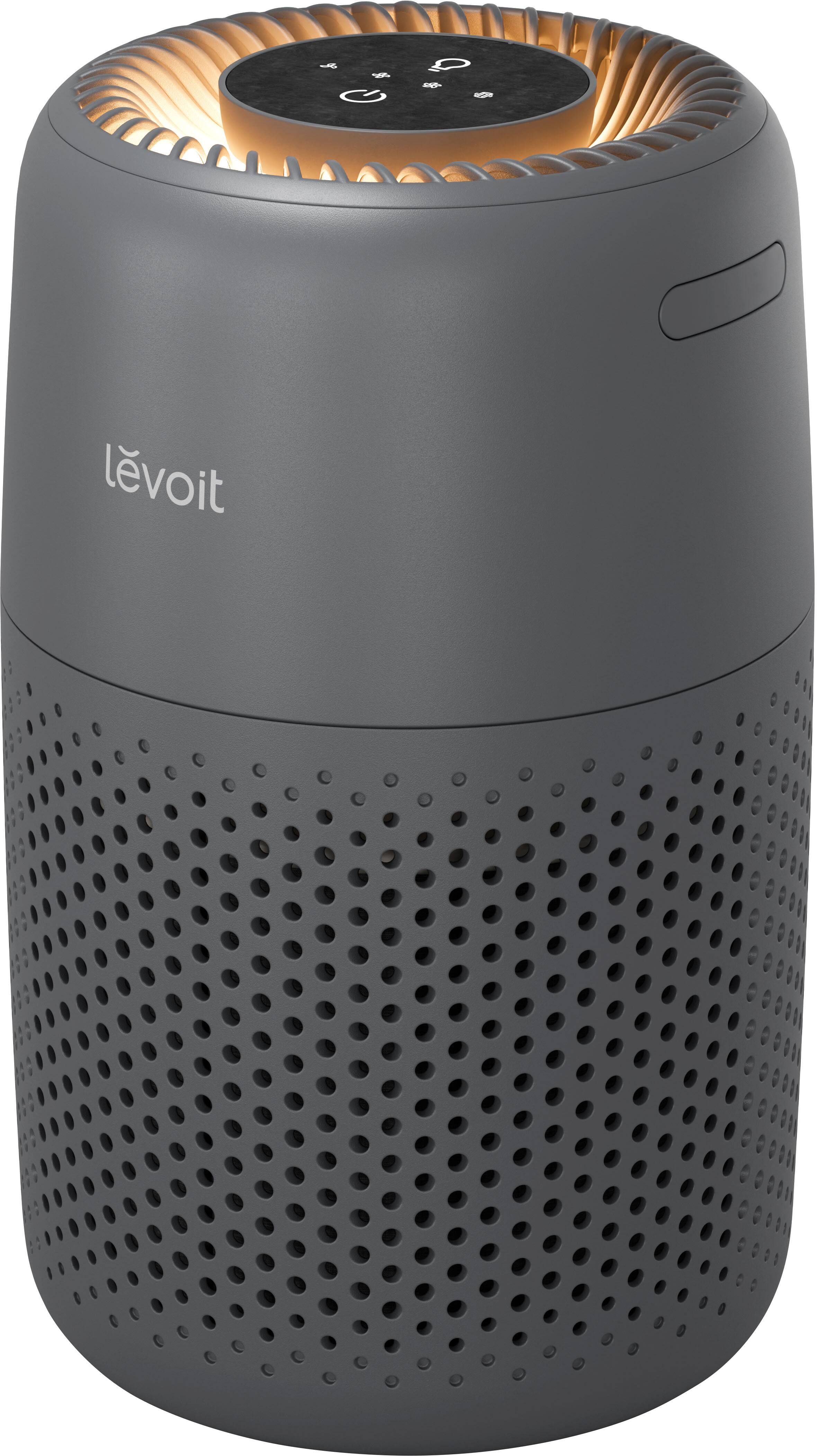 Alt View 1. Levoit - Levoit Core Mini with Night light, 254 sq ft - Space Grey.