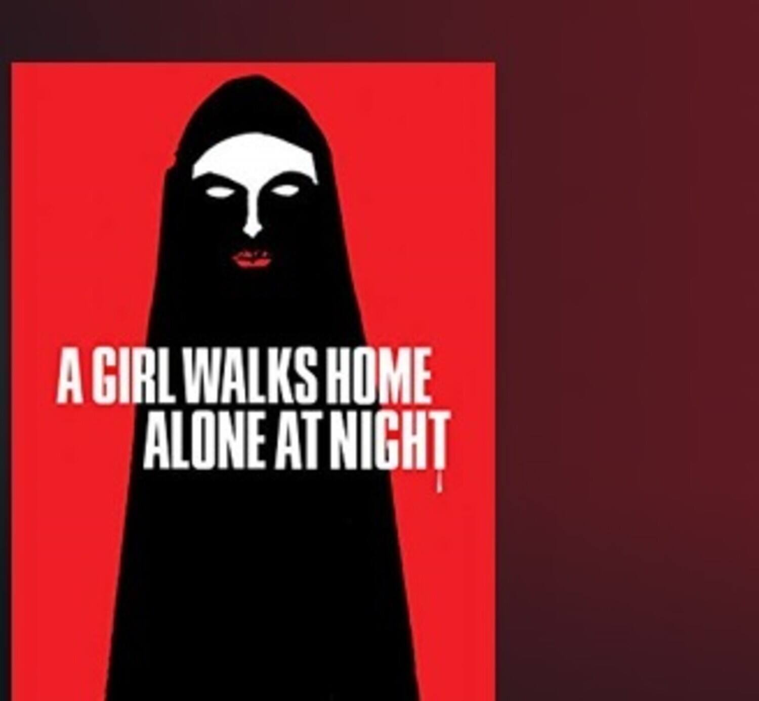 Front. A Girl Walks Home Alone at Night   - BLU-RAY.