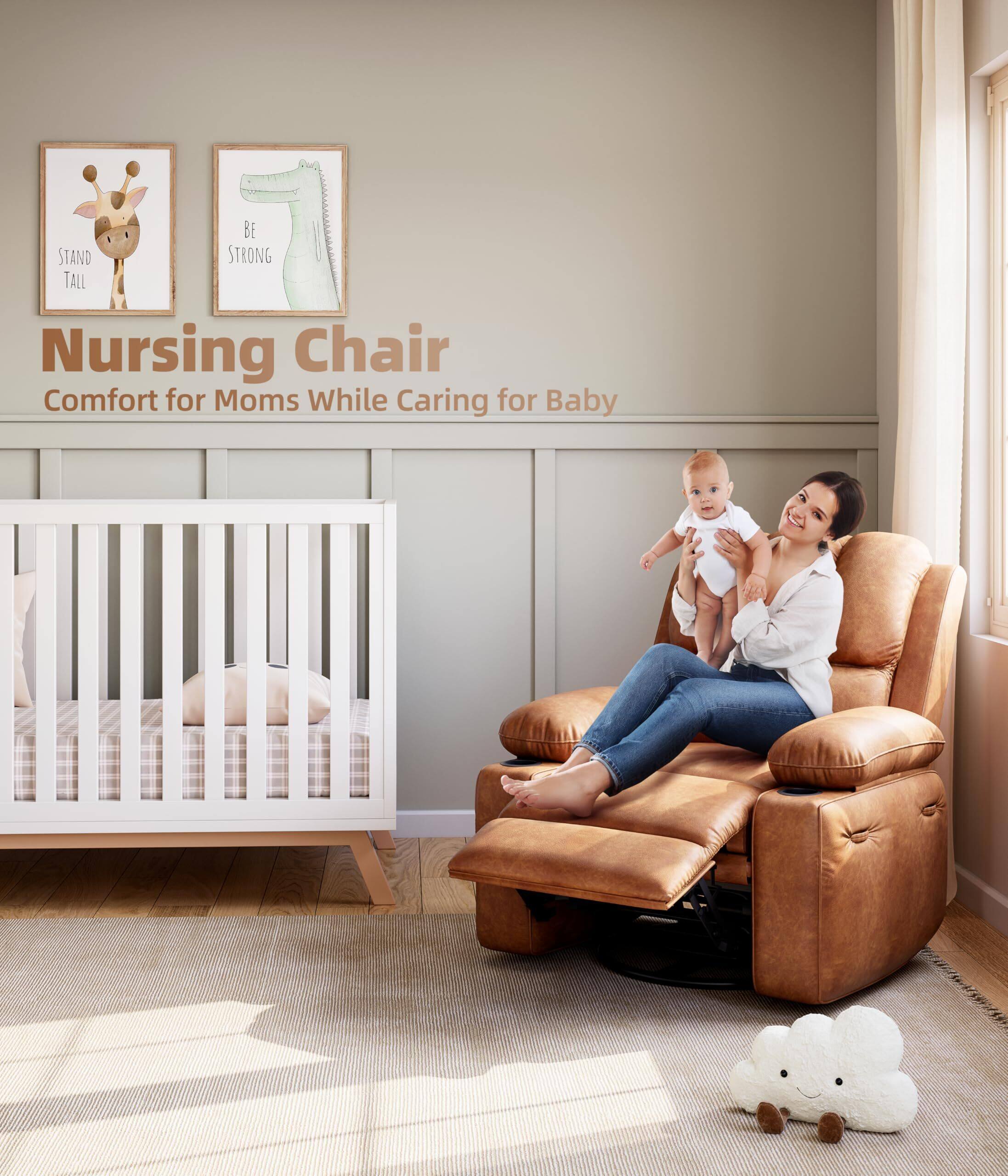 Nursing Chair  
Comfort for Moms While Caring for Baby