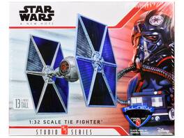 Skill 2 Model Kit Tie Fighter "Star Wars: Episode IV – A New Hope" (1977) Movie 1/32 Scale Model by AMT - Multicolor