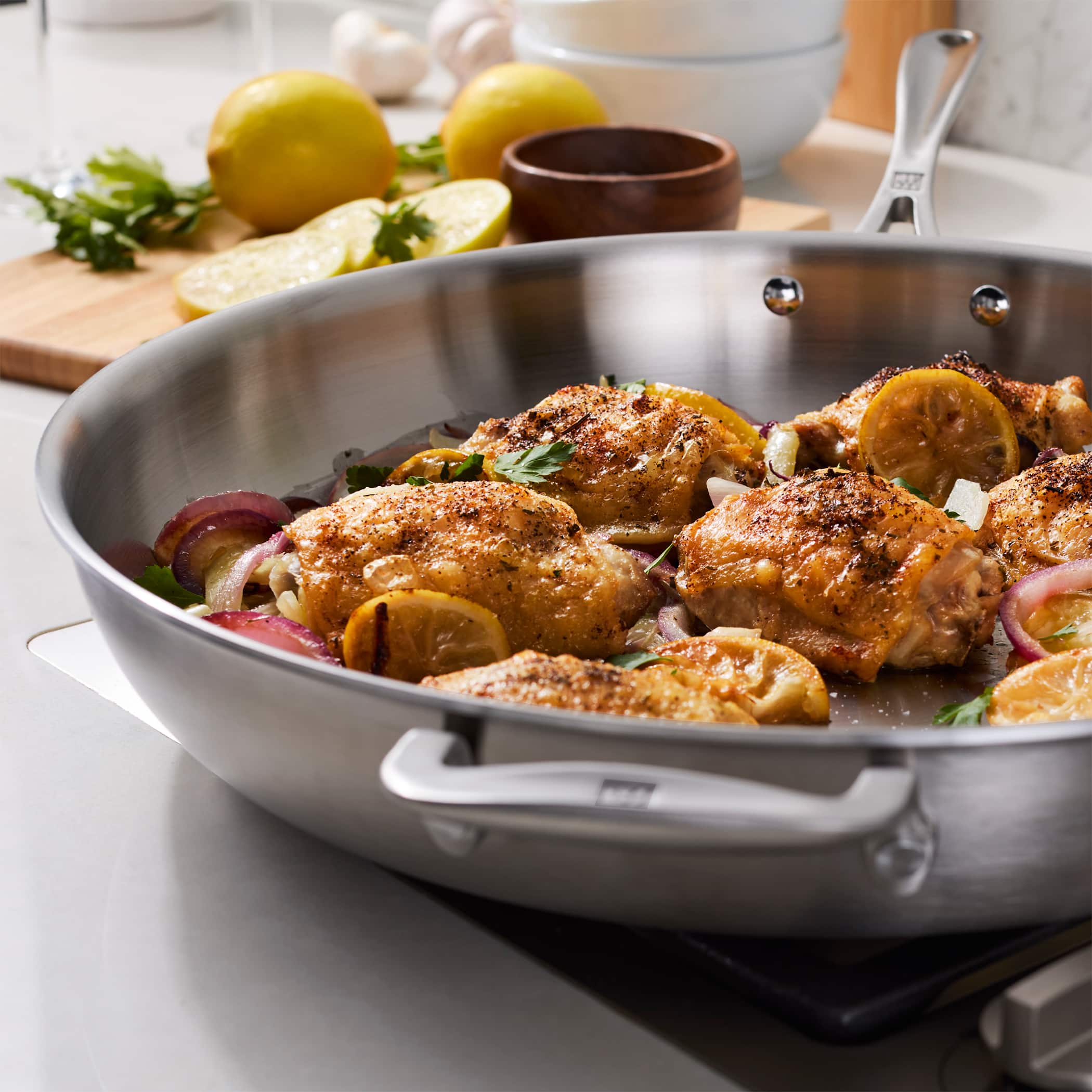 ZWILLING Spirit 3-ply Stainless Steel Fry Pan - Thumbnail 4