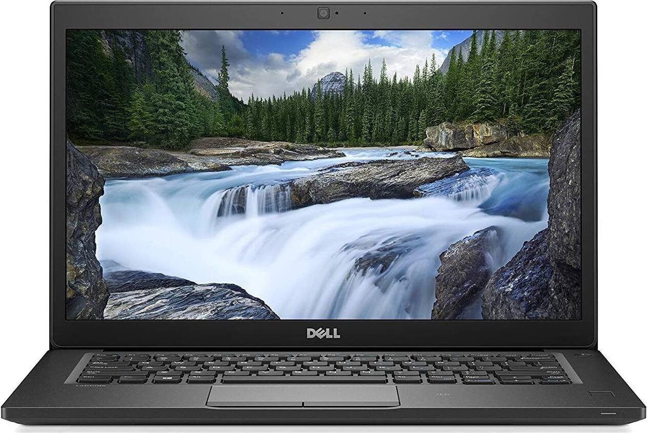 Front. Dell - 14" 1920 x 1080 FHD - Intel 8th Gen Core i5-8350U with 16GB RAM - Intel UHD Graphics 620 - 256GB SSD - Black.