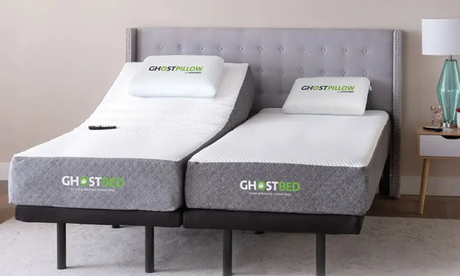Alt View 23. Ghostbed - Classic 11" Profile MF Mattress-Queen - White.