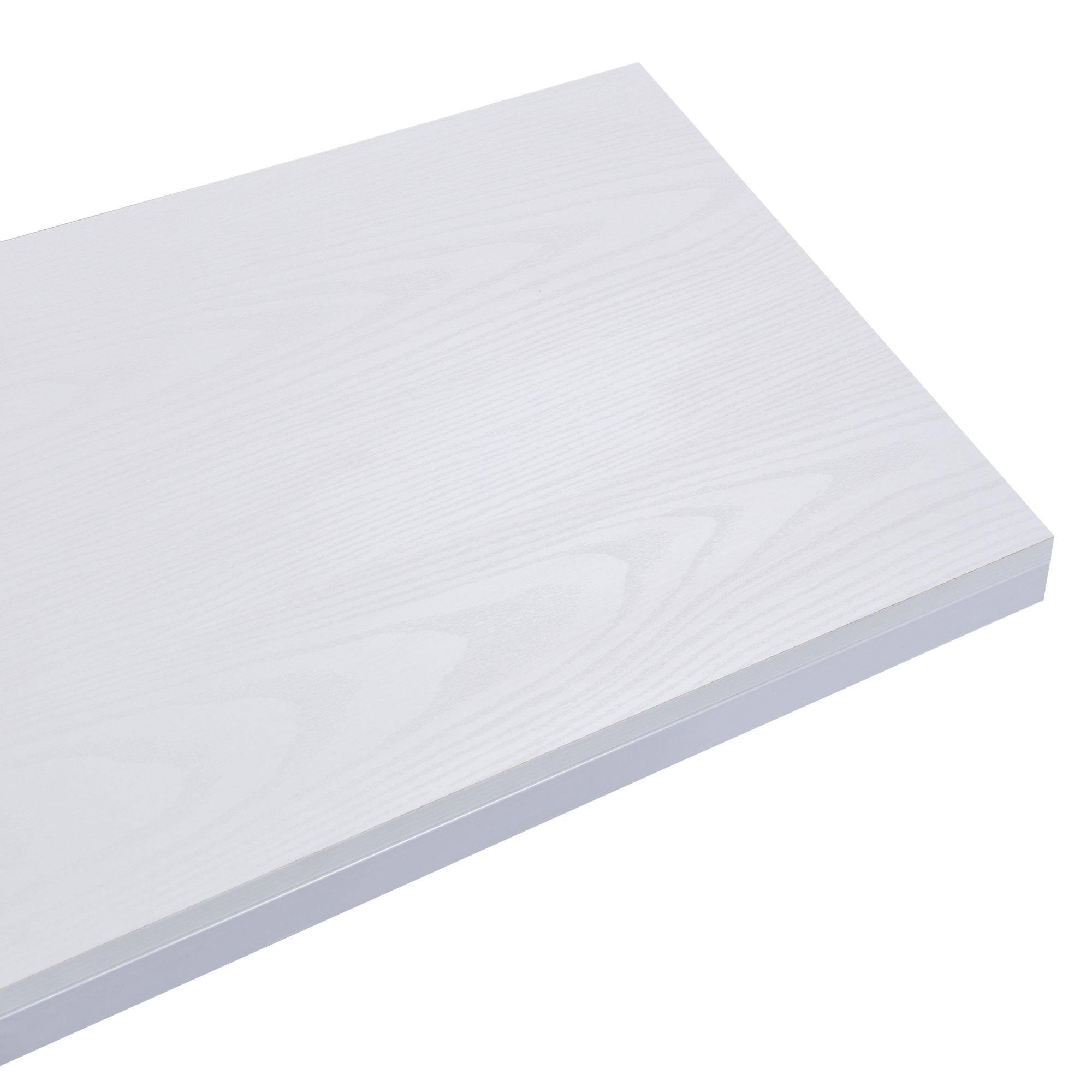 Alt View 7. GOODSILO - Modern Sailboat-Inspired TV Stand with Drawer, Sturdy Metal Support and Storage Cabinet for Living Room and Office - White.