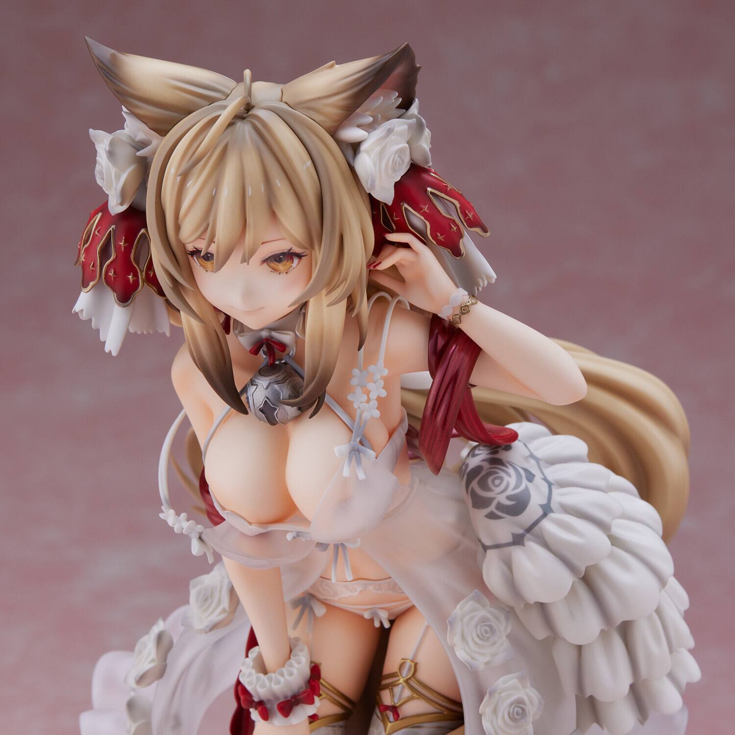 Alt View 2. PopMarket - Union Creative - Kaerunoko Illustration Neko Non-Scale PVC Figure   - Collectibles - Multicolor.