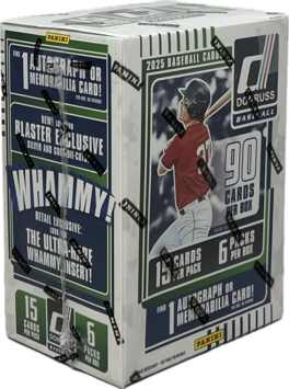 2025 Panini Donruss Baseball Blaster Box ( Silver And Gold Die Cuts)