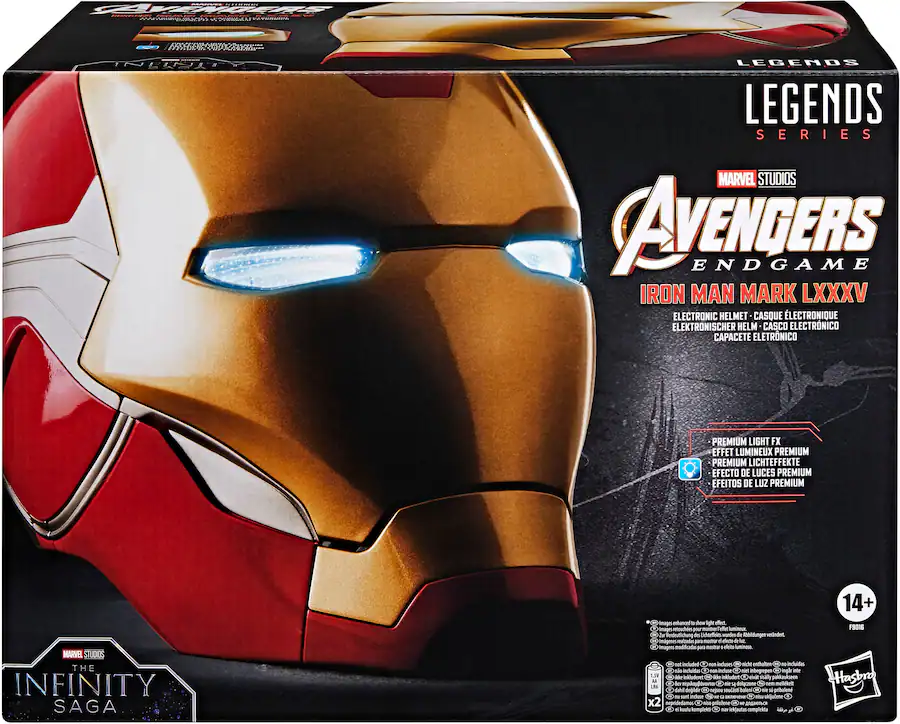 Marvel Electronics Marvel Legends Series Iron Man Premium Electronic Helmet F9016 - Best Buy