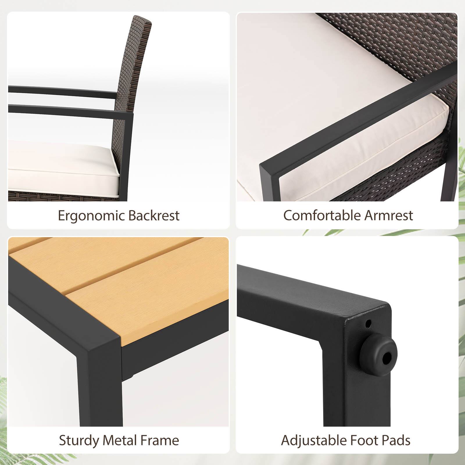 - Ergonomic Backrest
- Comfortable Armrest
- Sturdy Metal Frame
- Adjustable Foot Pads