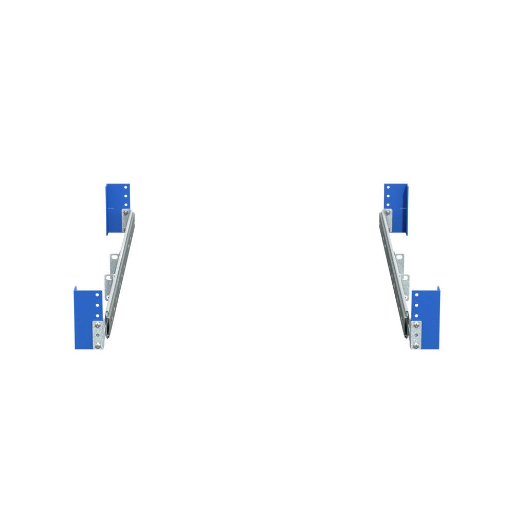 Alt View 4. RackSolutions - RackSolutions 1U Raven 185-A Rail for HPE - Black.