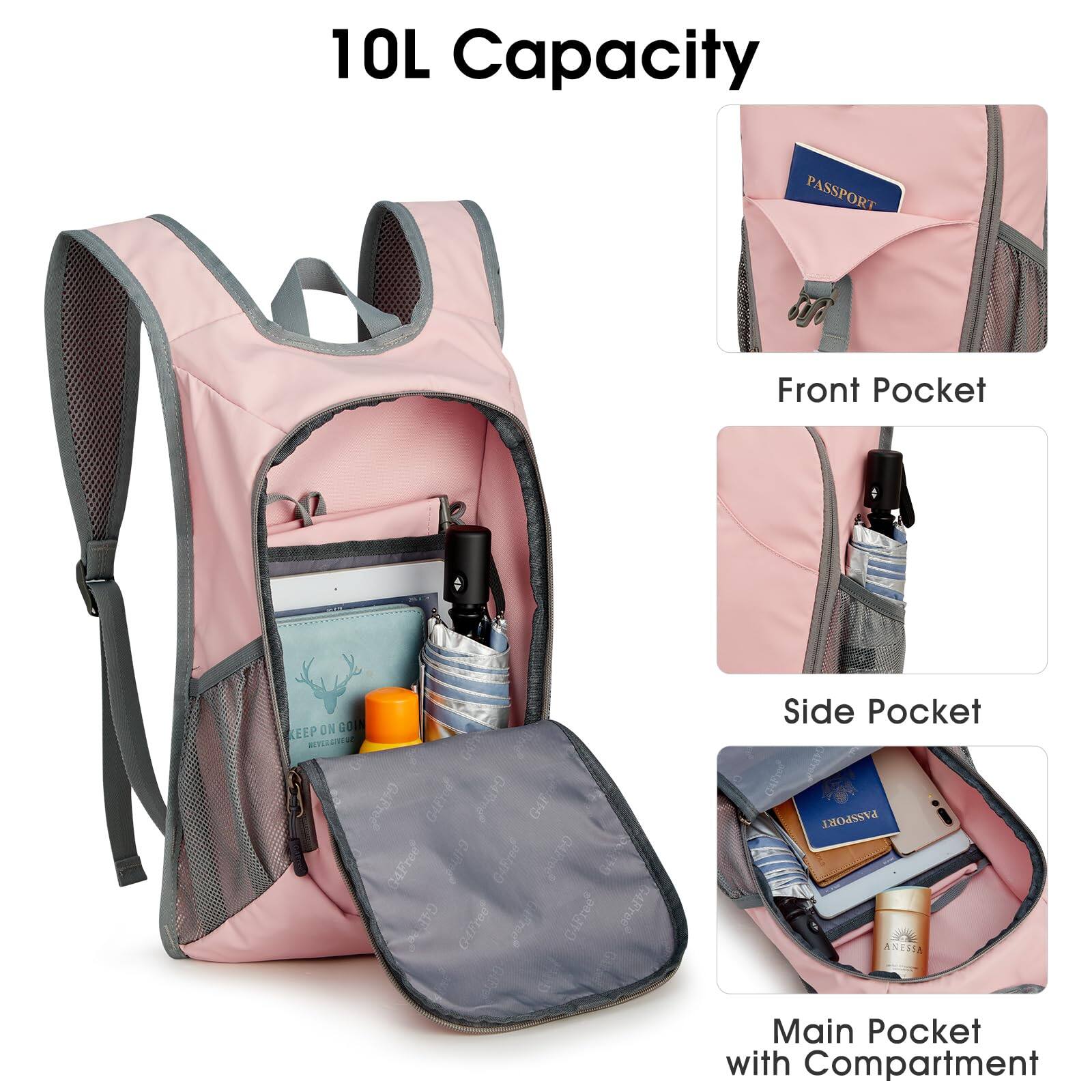 Pacoar Cade 10l Hiking Backpack Lightweight Small Daypack Outdoor ...