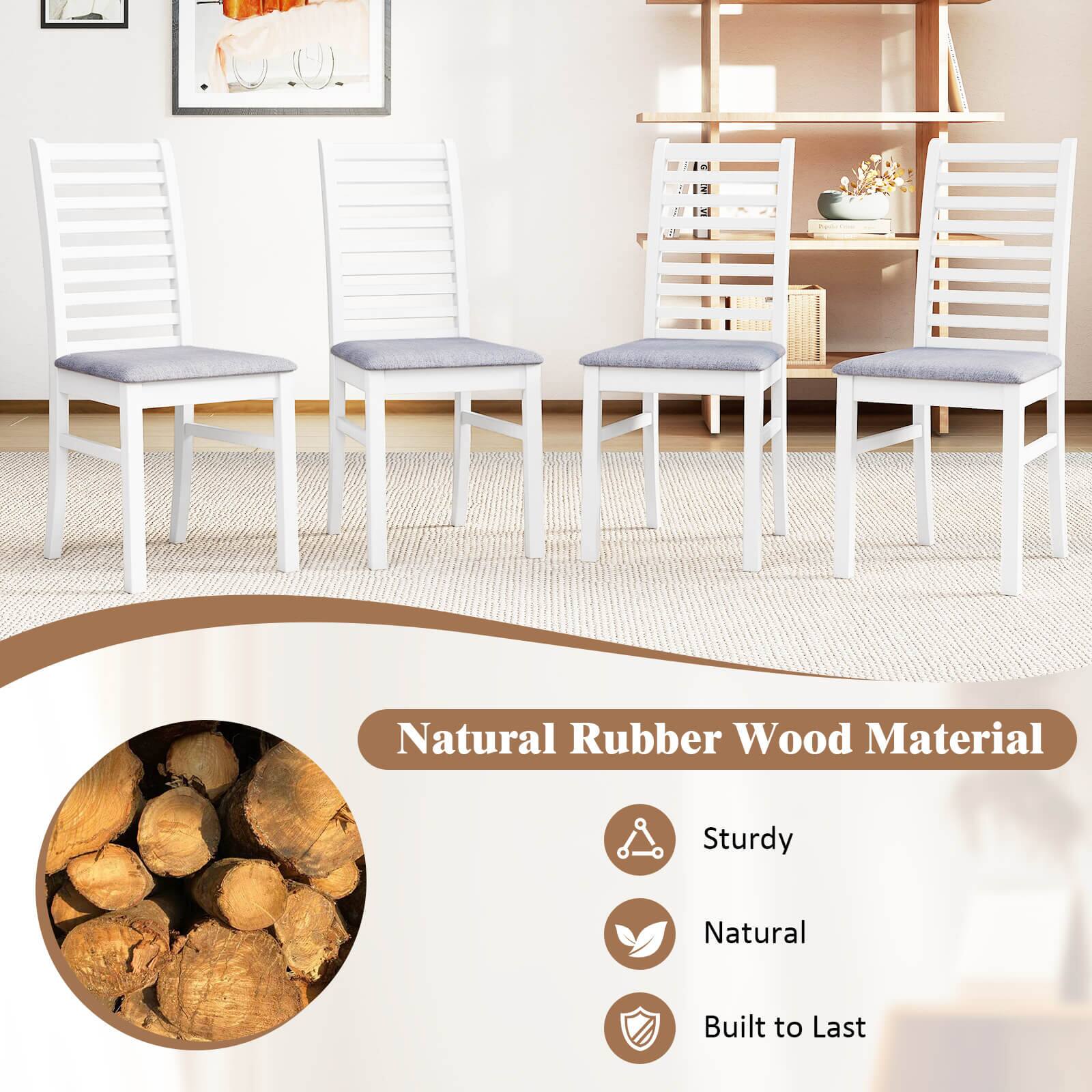 Natural Rubber Wood Material

- Sturdy
- Natural
- Built to Last