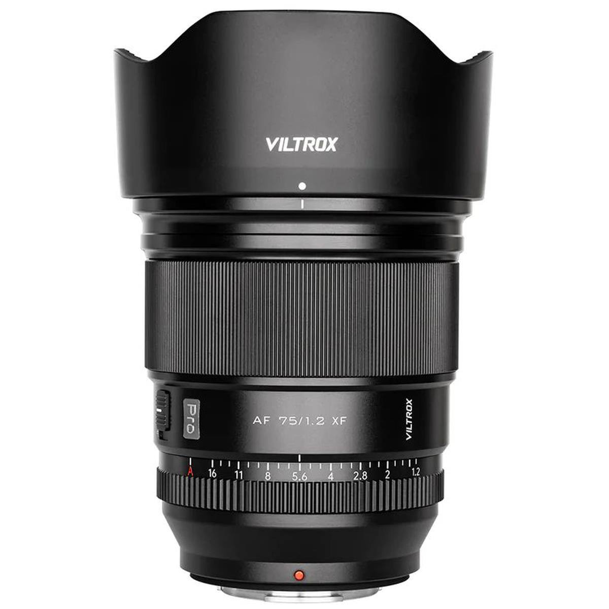 VILTROX  
Pro I  
16  
11  
AF 75/1.2 XF 8 5.6 4 2.8  
2  
VILTROX 1.2
