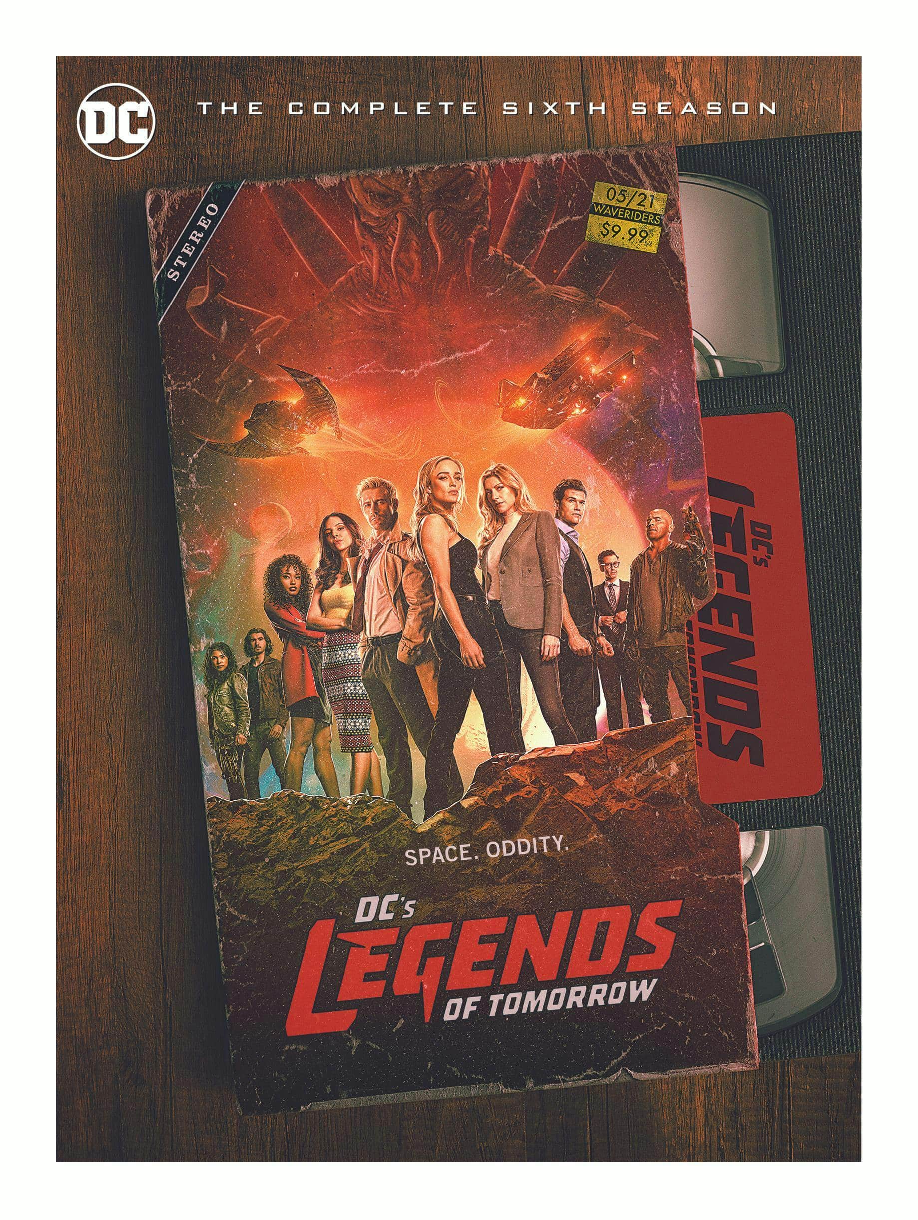 Front. DC's Legends of Tomorrow: The Complete Sixth Season (Box Set) [DVD].