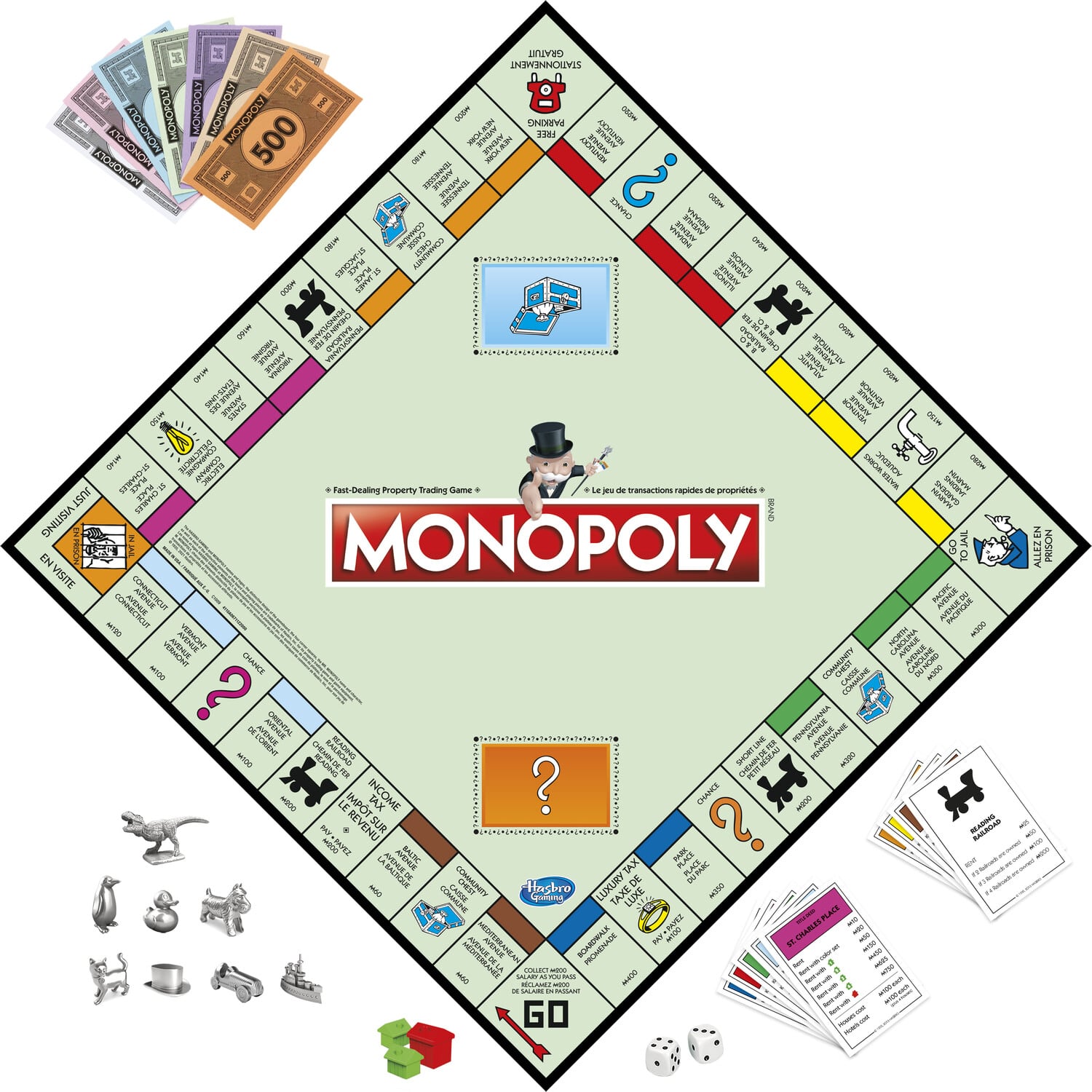Hasbro Gaming Monopoly Game Classic GAMES (MISC) Multicolor