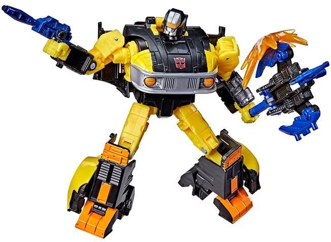 Front. Transformers - Autobot Jackpot with Sights | Transformers Generations War for Cybertron Golden Disk Collection Chapter 2.