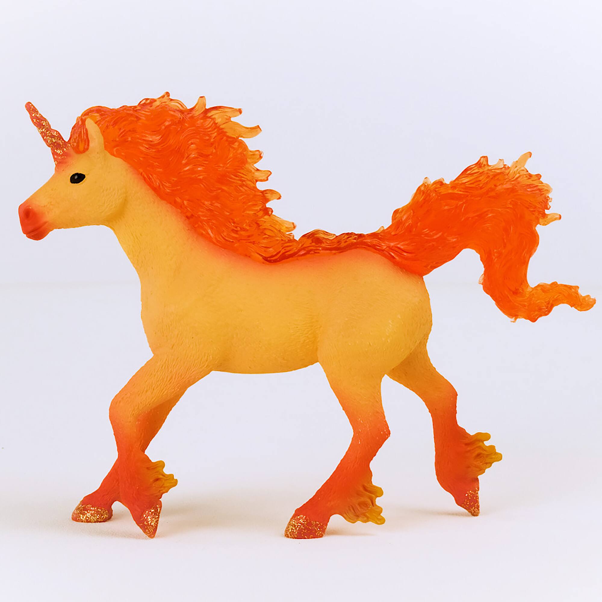 Alt View 1. Schleich - Bayala: Elementa Fire Unicorn Stallion.