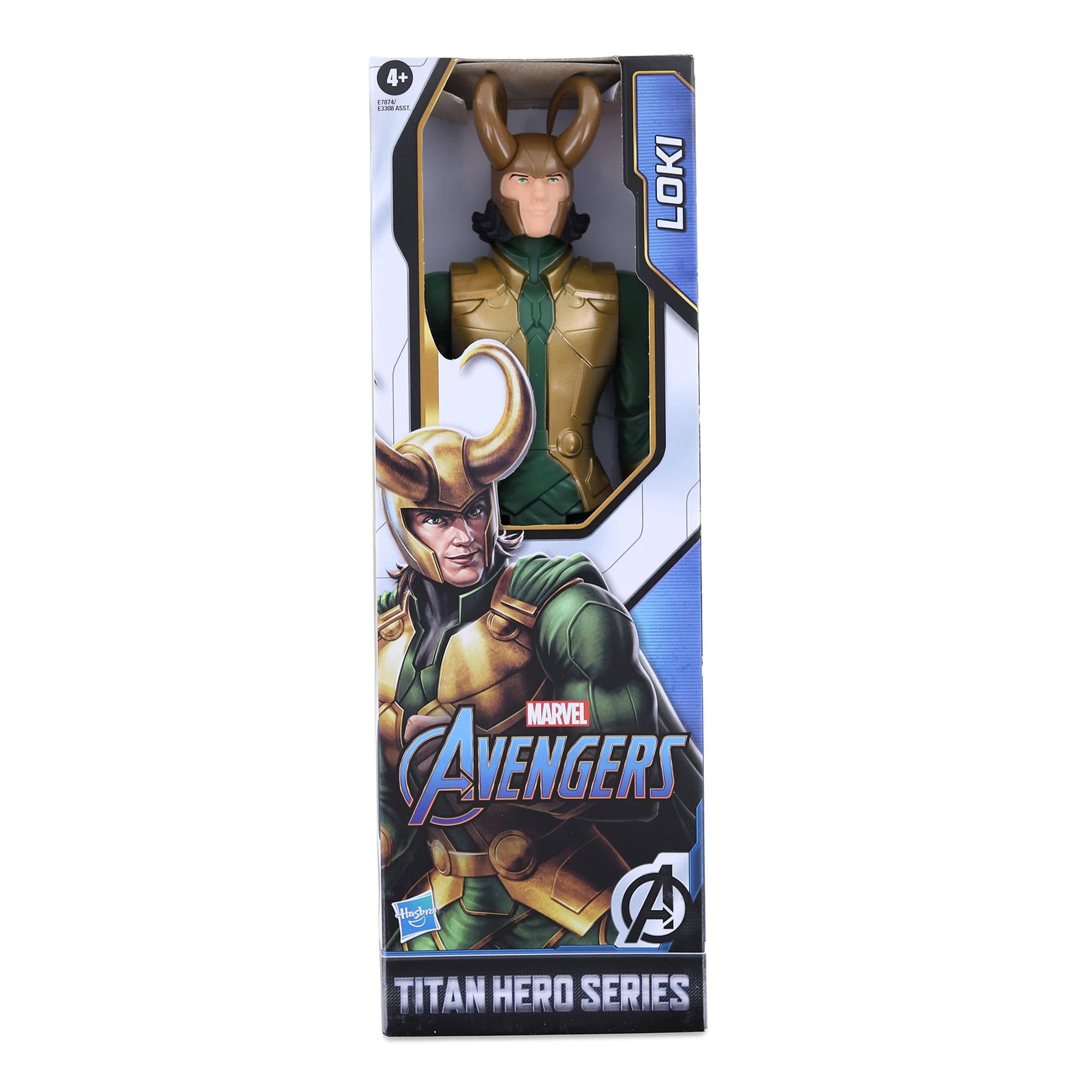 4+  
LOKI  
MARVEL AVENGERS  
TITAN HERO SERIES