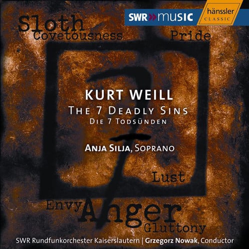 Anja Silja - Seven Deadly Sins   - COMPACT DISCS [CD] price history on PriceWatchPro