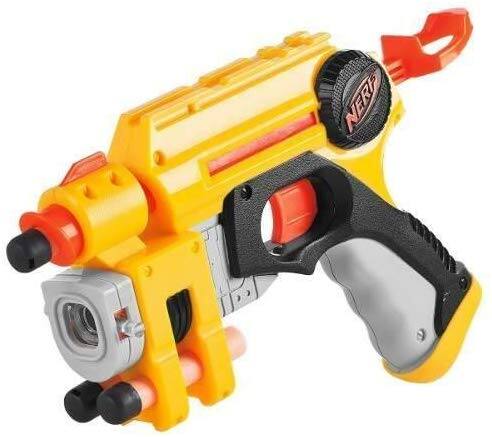 Alt View 2. Hasbro - Nerf N Strike Nite Finder EX3 - with Tactical Rail Compatible with most NStrike Accessories - Multi.