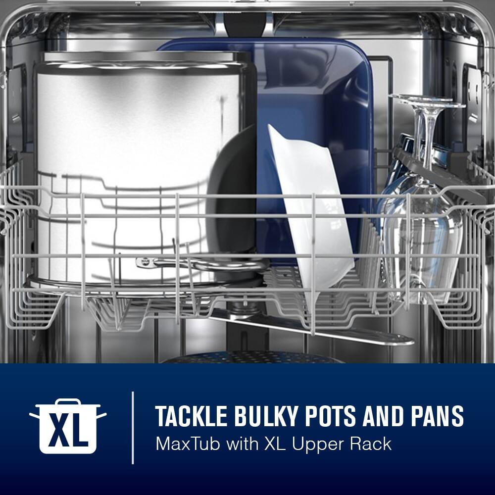 XL  
TACKLE BULKY POTS AND PANS  
MaxTub with XL Upper Rack
