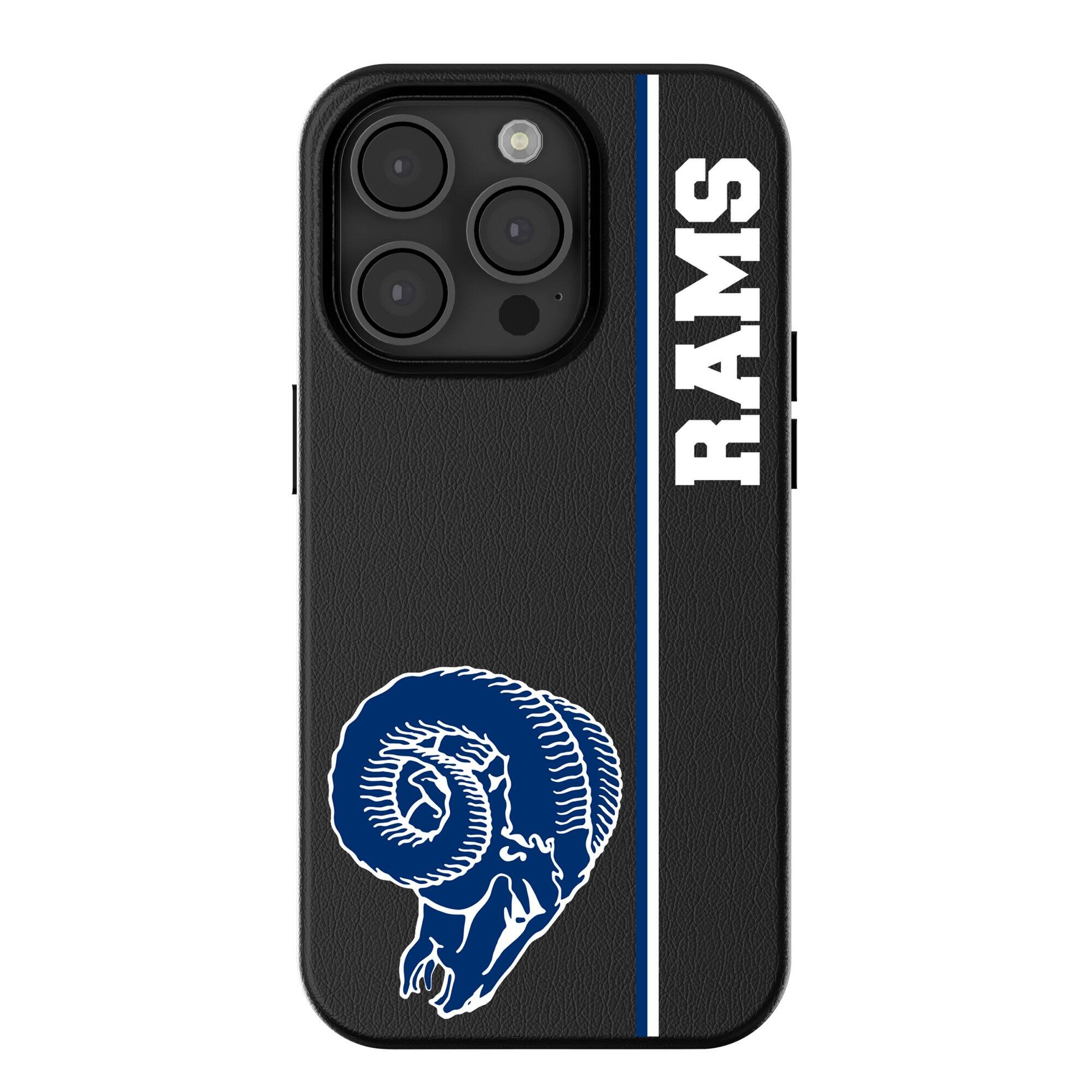 Keyscaper - NFL - Los Angeles Rams Throwback Logo iPhone Magnetic Bump Case - 15 Pro - Black price history on PriceWatchPro